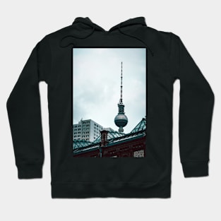 Berlin Cityscape. Alexanderplatz Hoodie